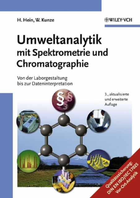 Book cover of: Umweltanalytik mit Spektrometrie und Chromatographie. By: Hubert Hein