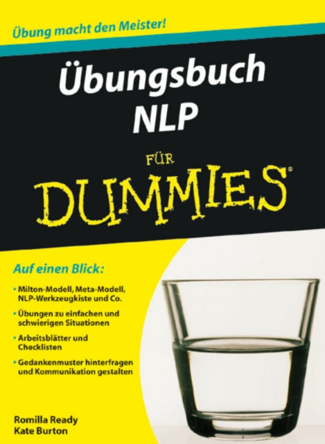 Book cover of: Ubungsbuch NLP fur Dummies. By: Romilla Ready