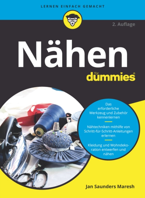 Book cover of: Nahen fur Dummies. By: Jan Saunders Maresh