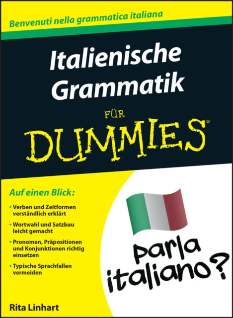 Book cover of: Italienische Grammatik fur Dummies. By: Daniel Reimann
