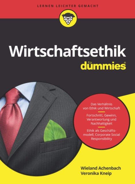 Book cover of: Wirtschaftsethik fur Dummies. By: Wieland Achenbach