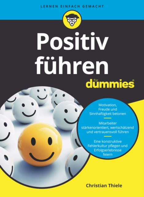 Book cover of: Positiv fuhren fur Dummies. By: Christian Thiele