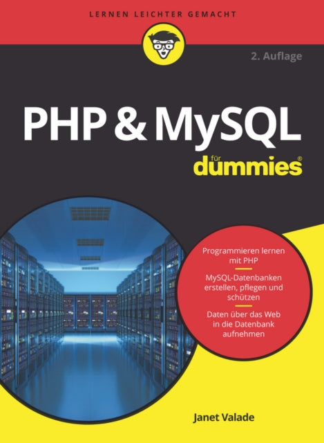 Book cover of: PHP and MySQL fur Dummies. By: Janet Valade