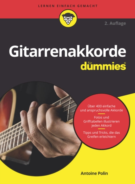 Book cover of: Gitarrenakkorde fur Dummies. By: Antoine Polin