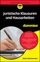 Book cover of: Juristische Klausuren und Hausarbeiten fur Dummies. By: Derya Aksoy