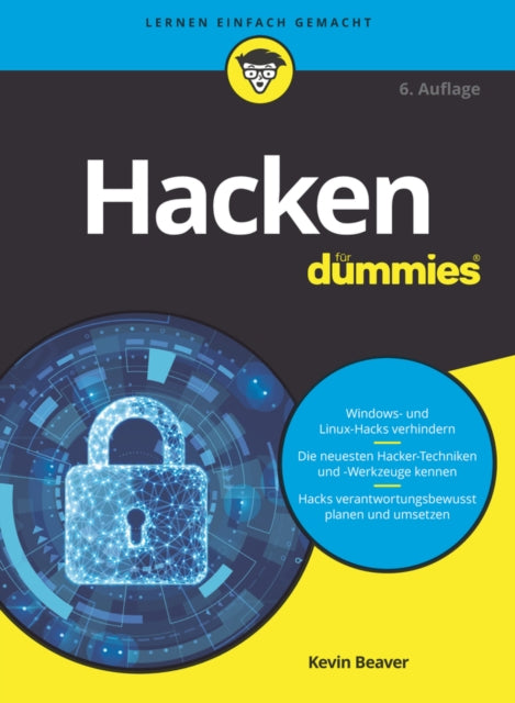 Book cover of: Hacken fur Dummies. By: Kevin Beaver