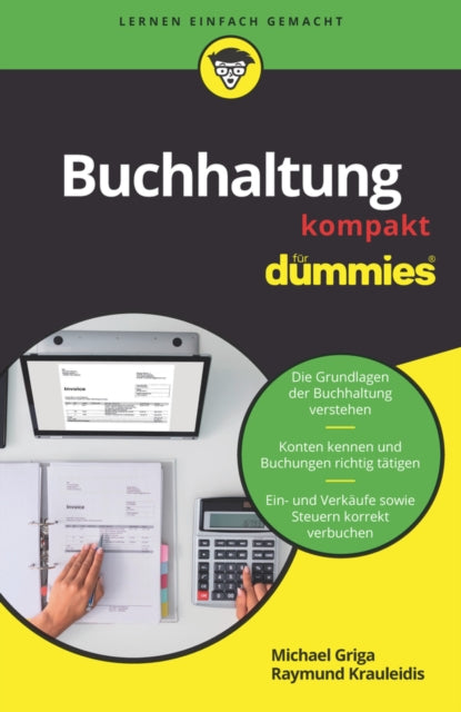 Book cover of: Buchhaltung kompakt fur Dummies. By: Michael Griga