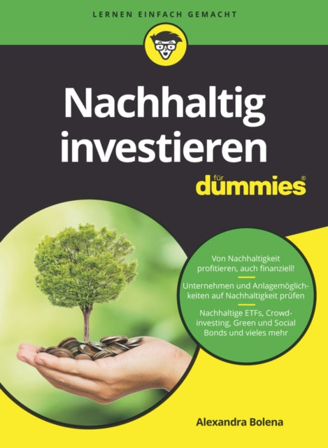 Book cover of: Nachhaltig investieren fur Dummies. By: Alexandra Bolena