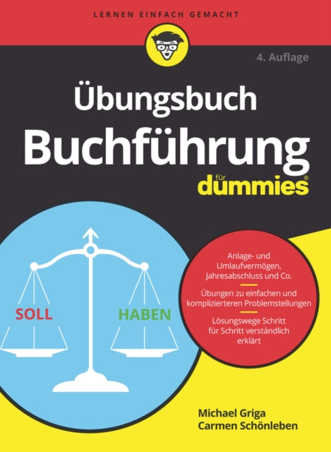 Book cover of: Ubungsbuch Buchfuhrung fur Dummies. By: Michael Griga