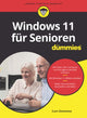 Book cover of: Windows 11 fur Senioren fur Dummies. By: Curt Simmons