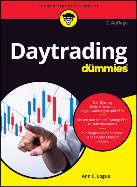 Book cover of: Daytrading fur Dummies. By: Ann C. Logue