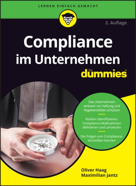 Book cover of: Compliance im Unternehmen fur Dummies. By: Oliver Haag