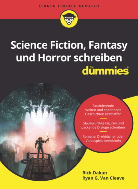 Book cover of: Science Fiction, Fantasy und Horror schreiben fur Dummies. By: R. Dakan