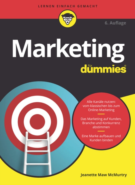 Book cover of: Marketing fur Dummies. By: J. M. McMurtry