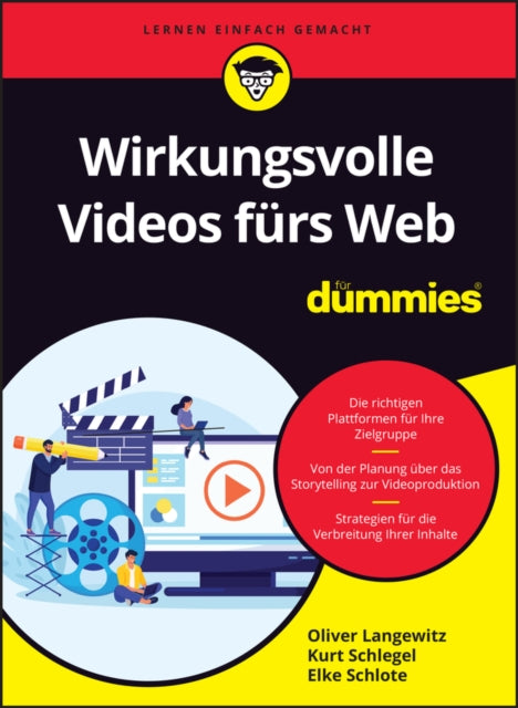 Book cover of: Wirkungsvolle Videos furs Web fur Dummies. By: Oliver Langewitz