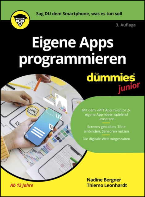 Book cover of: Eigene Apps programmieren fur Dummies Junior. By: N. Bergner