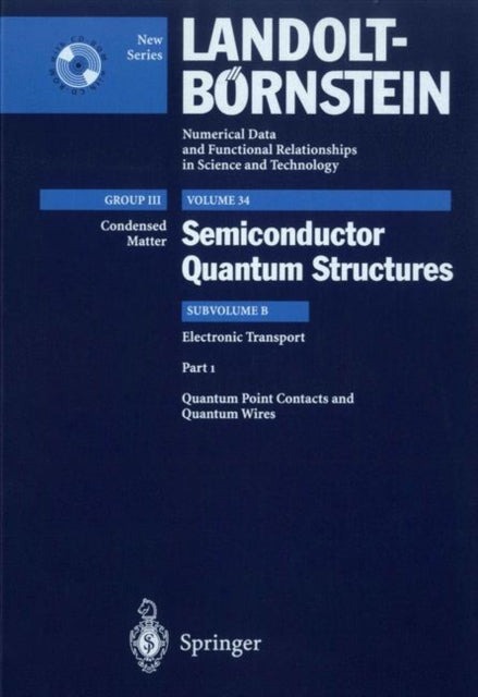 Book cover of: Quantum Point Contacts and Quantum Wires