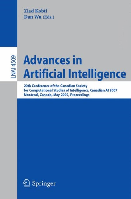 Book cover of: Advances in Artificial Intelligence