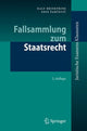 Book cover of: Fallsammlung zum Staatsrecht. By: Ralf Brinktrine