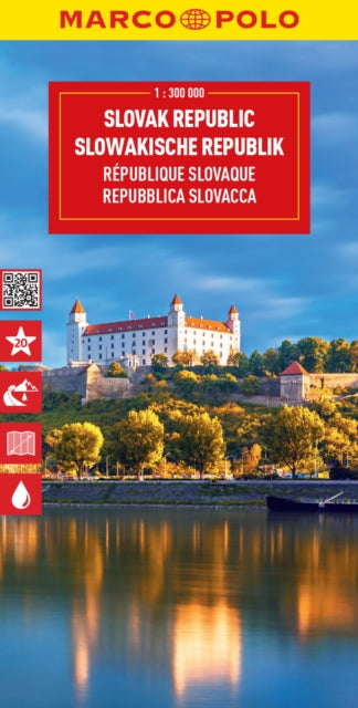 Book cover of: Slovak Republic Marco Polo Map