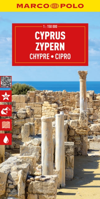 Book cover of: Cyprus Marco Polo Map