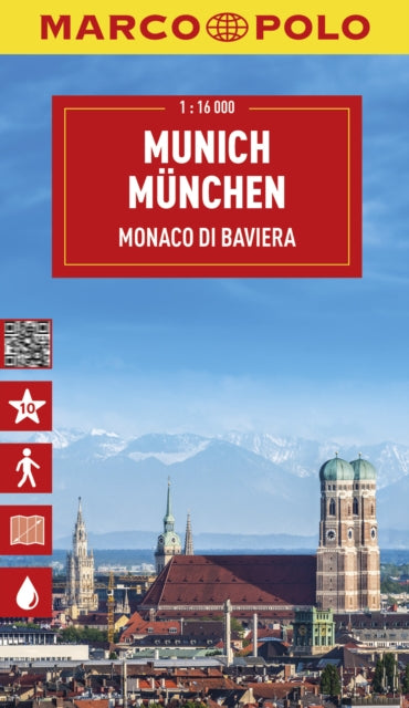 Book cover of: Munich Marco Polo City Map