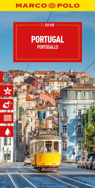 Book cover of: Portugal Marco Polo Map
