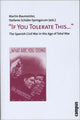 Book cover of: "If You Tolerate This . . . "