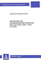 Book cover of: Die Keramik als charakteristisches Phaenomen der Liao Kultur (907-1125) in China