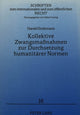 Book cover of: Kollektive Zwangsmanahmen zur Durchsetzung humanitaerer Normen