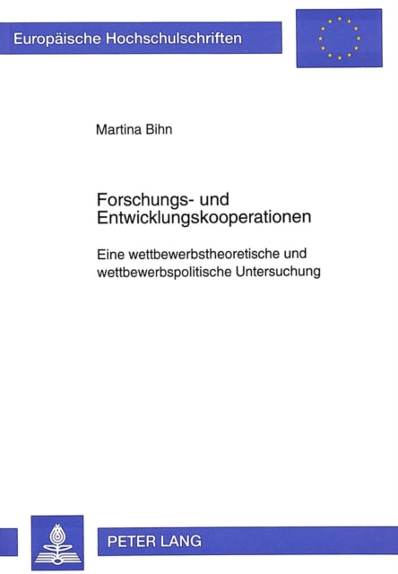 Book cover of: Forschungs- und Entwicklungskooperationen