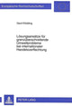 Book cover of: Loesungsansaetze fuer grenzueberschreitende Umweltprobleme bei internationaler Handelsverflechtung