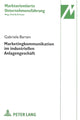 Book cover of: Marketingkommunikation im industriellen Anlagengeschaeft