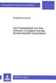 Book cover of: Pressefreiheit Und Ihre Grenzen in England Und Der Bundesrepublik Deutschland