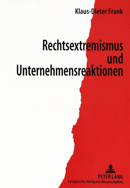 Book cover of: Rechtsextremismus und Unternehmensreaktionen