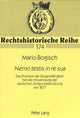 Book cover of: «Nemo testis in re sua»