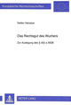 Book cover of: Das Rechtsgut Des Wuchers