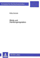 Book cover of: Werte und Handlungsregulation. By: Britta Schmitz
