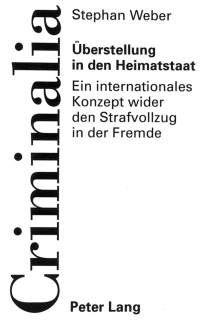 Book cover of: Ueberstellung in den Heimatstaat