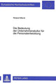 Book cover of: Die Bedeutung der Unternehmenskultur fuer die Personalentwicklung
