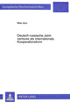 Book cover of: Deutsch-russische Joint-ventures als internationale Kooperationsform