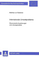 Book cover of: Internationale Umweltprobleme
