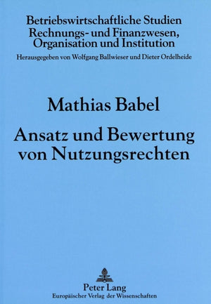 Ansatz und Bewertung von Nutzungsrechten