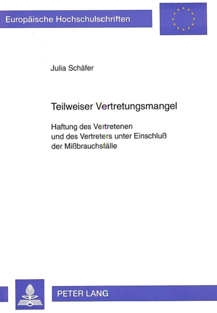 Book cover of: Teilweiser Vertretungsmangel