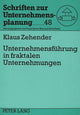 Book cover of: Unternehmensfuehrung in Fraktalen Unternehmungen. By: Klaus Zehender