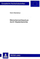 Book cover of: Menschenrechtsschutz durch Staatenberichte. By: Gerd Oberleitner