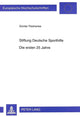 Book cover of: Stiftung Deutsche Sporthilfe- Die ersten 25 Jahre