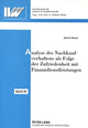 Book cover of: Analyse des Nachkaufverhaltens als Folge der Zufriedenheit mit Finanzdienstleistungen. By: Martin Breyer