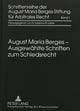 Book cover of: Ausgewaehlte Schriften zum Schiedsrecht