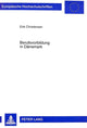 Book cover of: Berufsvorbildung in Daenemark